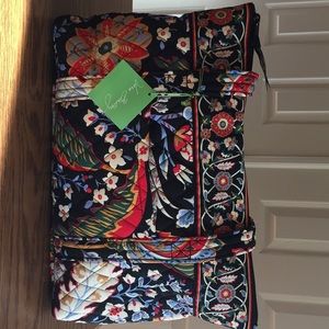 Vera Bradley quilted tote bag